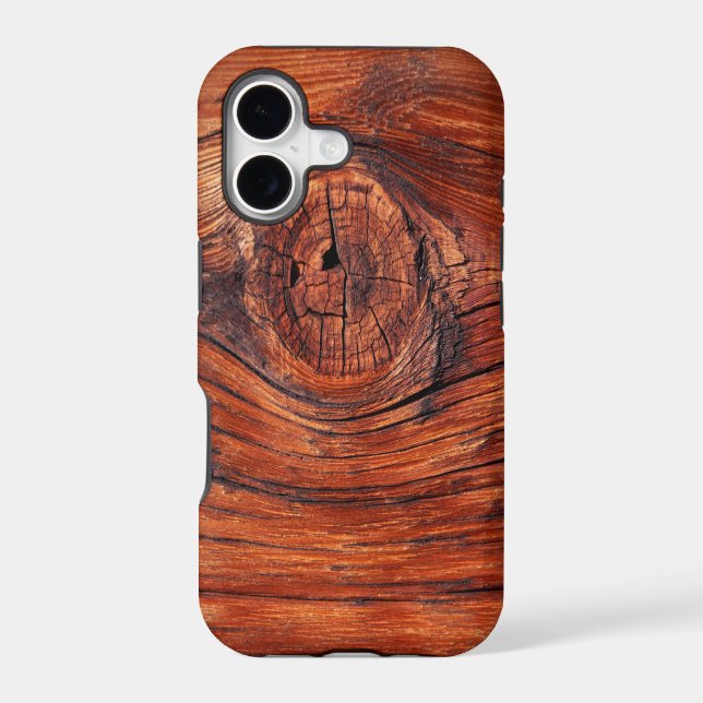 Wood Node Texture iPhone 5 Case (Back)