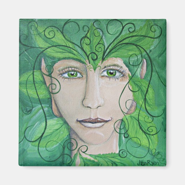 Wood Nymph Magnet (Front)