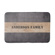Wood on Dark Background, Family Name