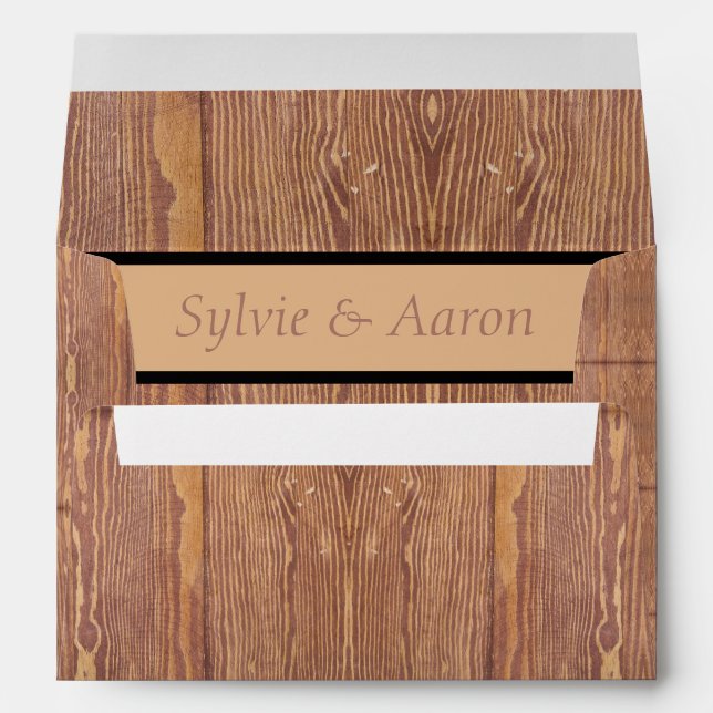 Wood Panels Envelope (Back (Bottom))