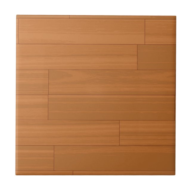 Wood Parquet Floor Pattern Tile (Front)