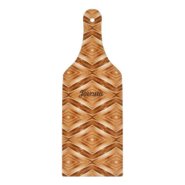 Wood Pattern Art - Modern Style Cutting Board (Front)