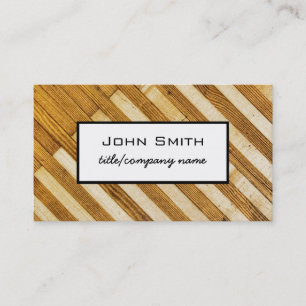 wood pattern design custom business card template