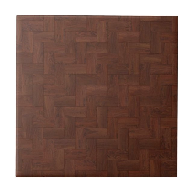 Wood Pattern Parquet Floor Tiles (Front)
