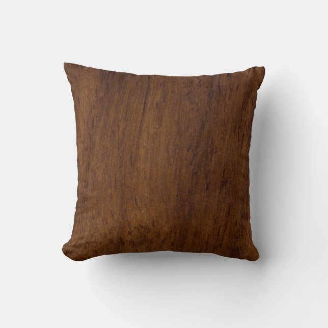 Wood Plank Plain Texture Lumber Cushion (Front)