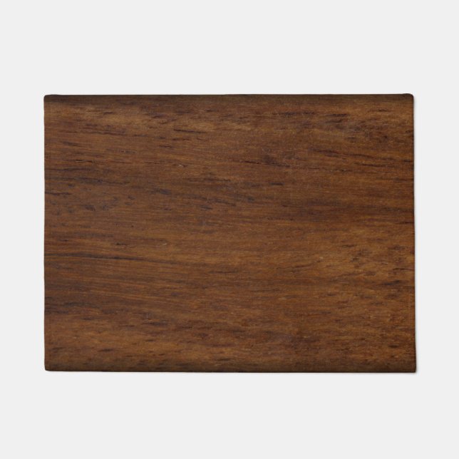 Wood Plank Plain Texture Lumber Doormat (Front)