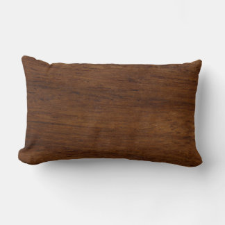 Wood Plank Plain Texture Lumber Lumbar Cushion