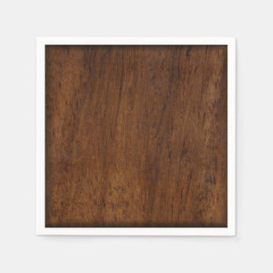 Wood Plank Plain Texture Lumber Napkin