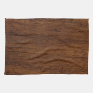 Wood Plank Plain Texture Lumber Tea Towel