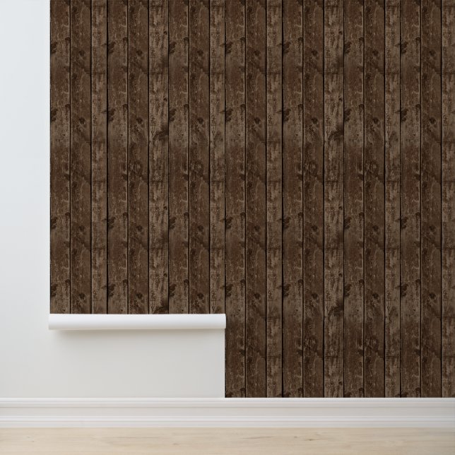 Wood Planks Wallpaper (Application)