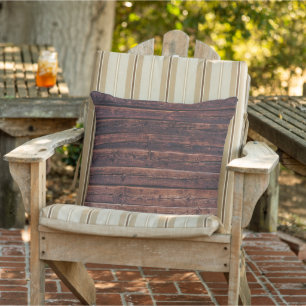 Wood Planks With Grain Details Closeup Photo Image Cushion