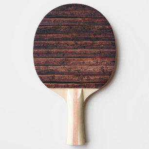 Wood Planks With Grain Details Closeup Photo Ping Pong Paddle