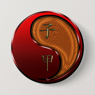 Wood Rat 7.5 Cm Round Badge