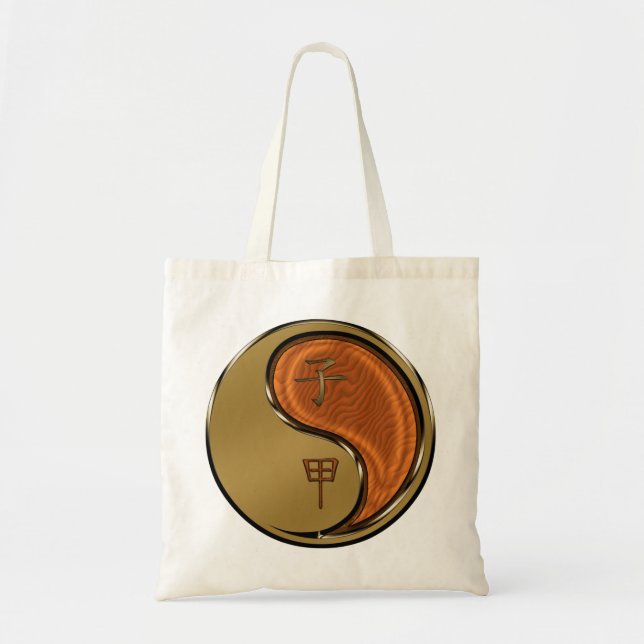 Wood Rat Tote Bag (Front)