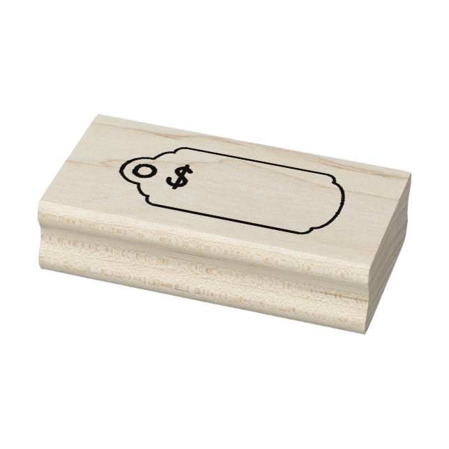 Wood Rubber Stamp (Stamp)