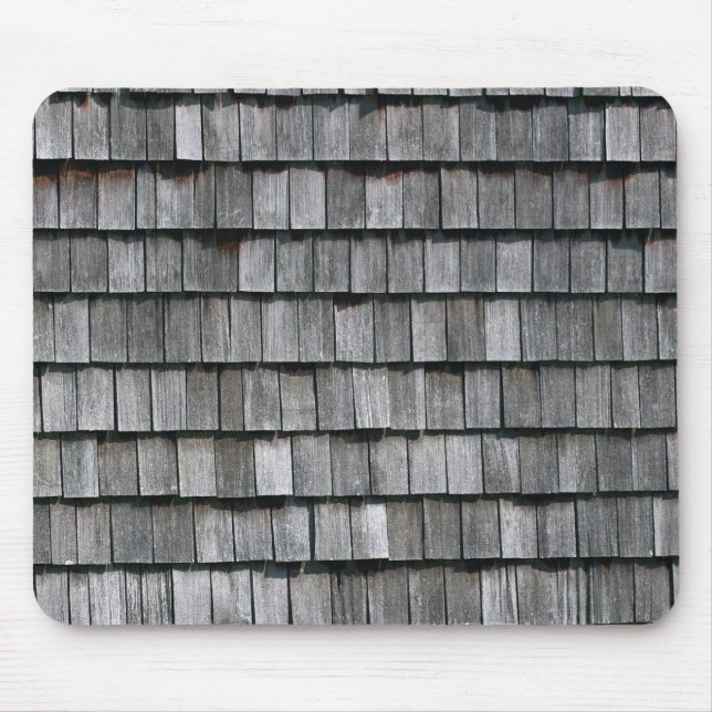 wood shingles shingles mouse pad (Front)