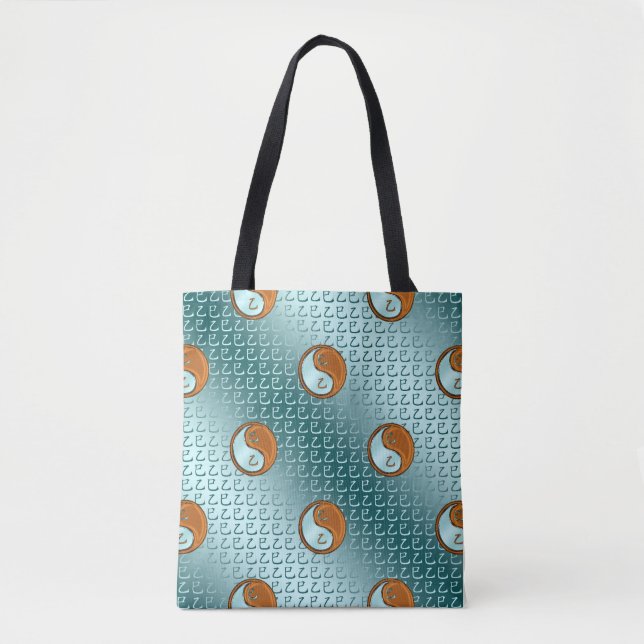 Wood Snake Tote Bag (Front)