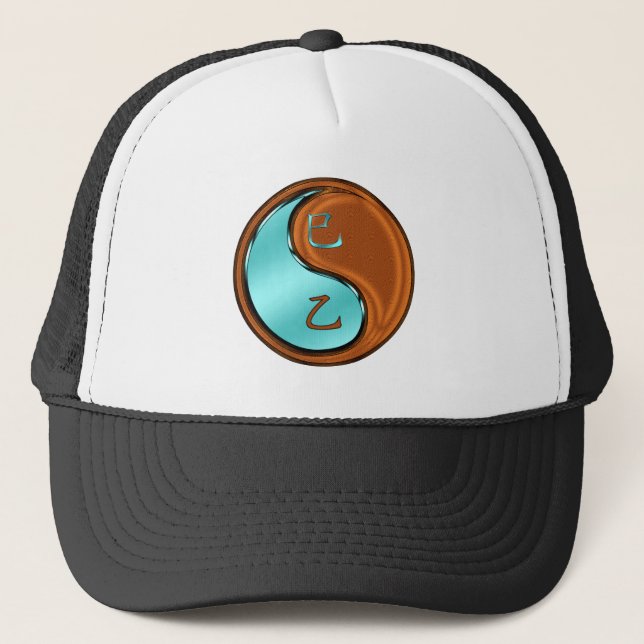 Wood Snake Trucker Hat (Front)
