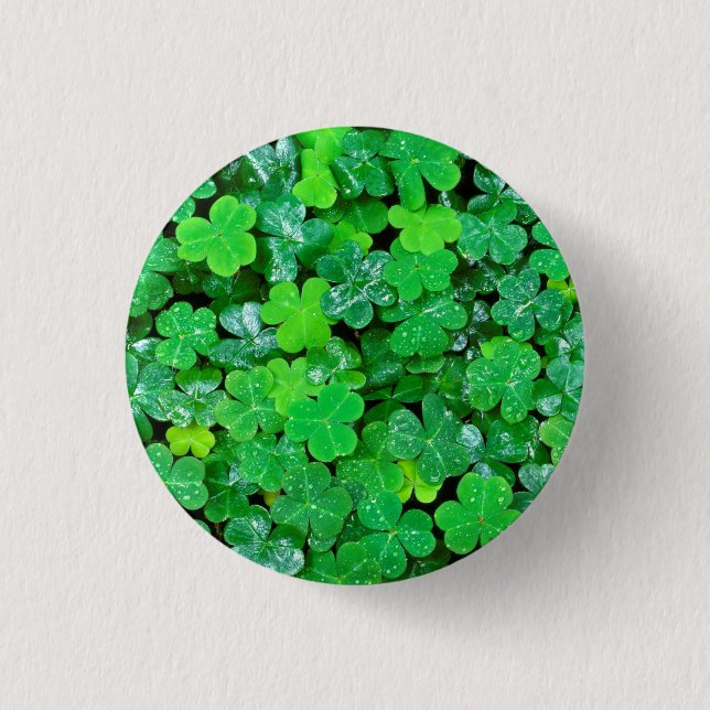 Wood Sorrel In Spring 3 Cm Round Badge (Front)