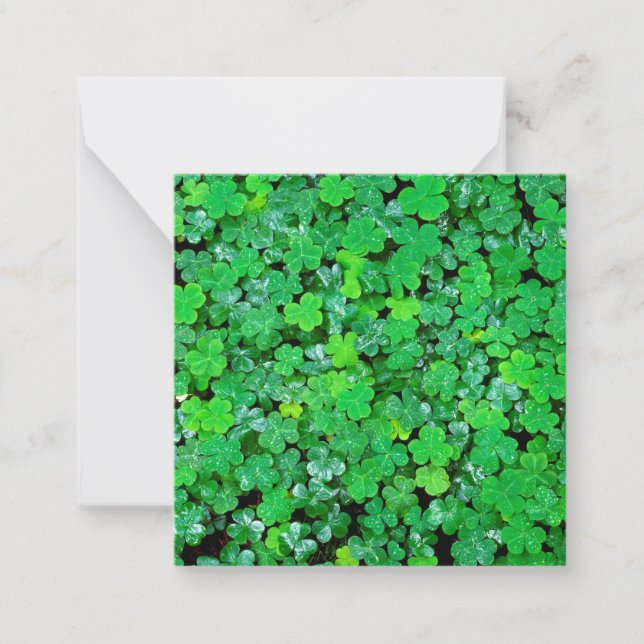 Wood Sorrel In Spring Card (Front)