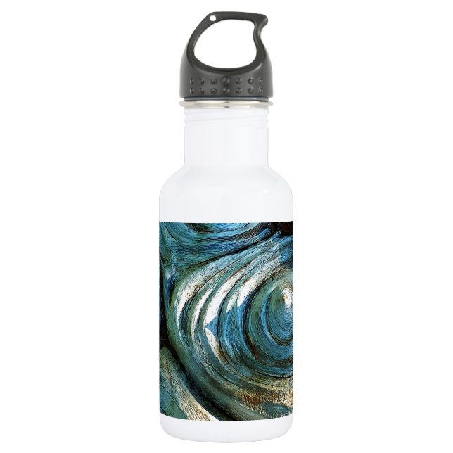 Wood Spirals 532 Ml Water Bottle (Front)