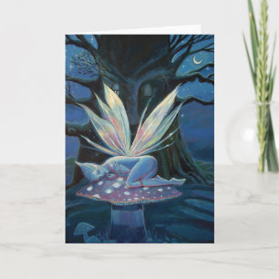 Wood Spirit - Fairy Art Greeting Card