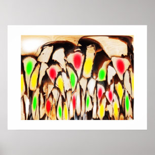 Wood spirits art poster