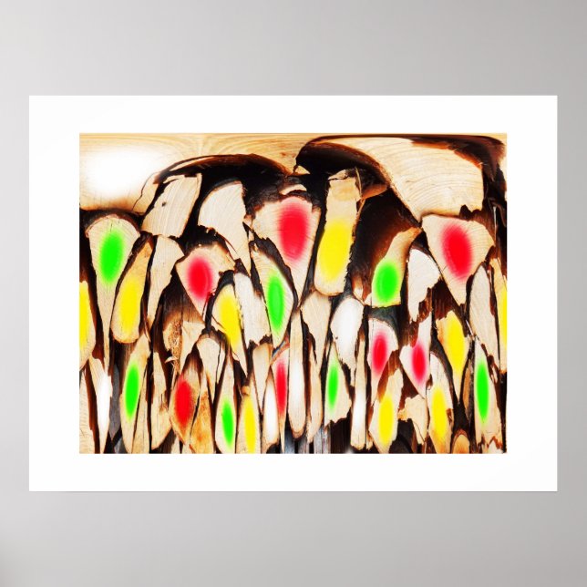 Wood spirits art poster (Front)