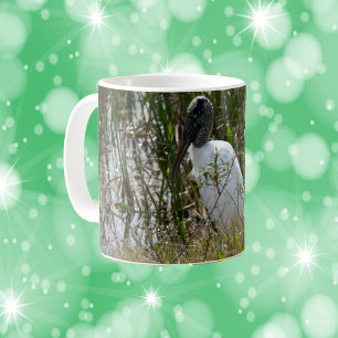 Wood Stork Bird Florida Wetlands Photo Coffee Mug