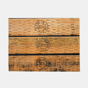 Wood Stripes Made in USA Doormat