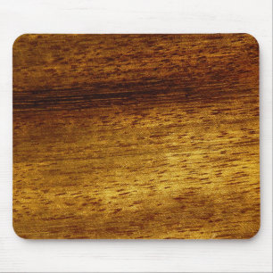 Wood teak mouse pad