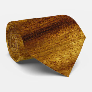 Wood teak tie