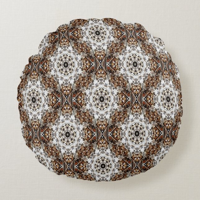 Wood test..... round cushion (Front)