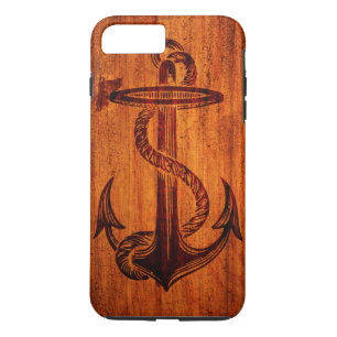Wood Texture (Anchor) Case-Mate iPhone Case
