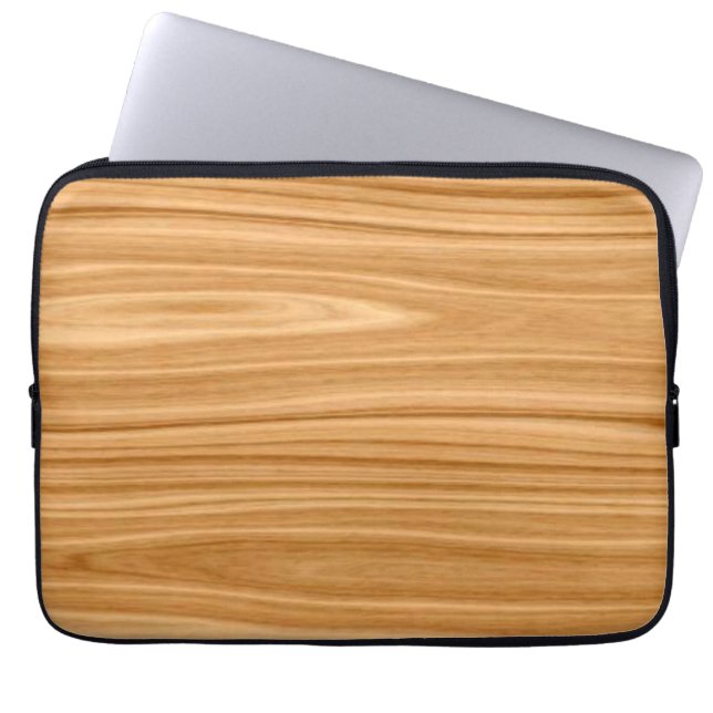 Wood Texture Background Design-35455 Laptop Sleeve (Front)