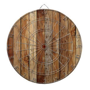 Wood Texture Dartboard