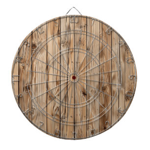 Wood Texture Dartboard