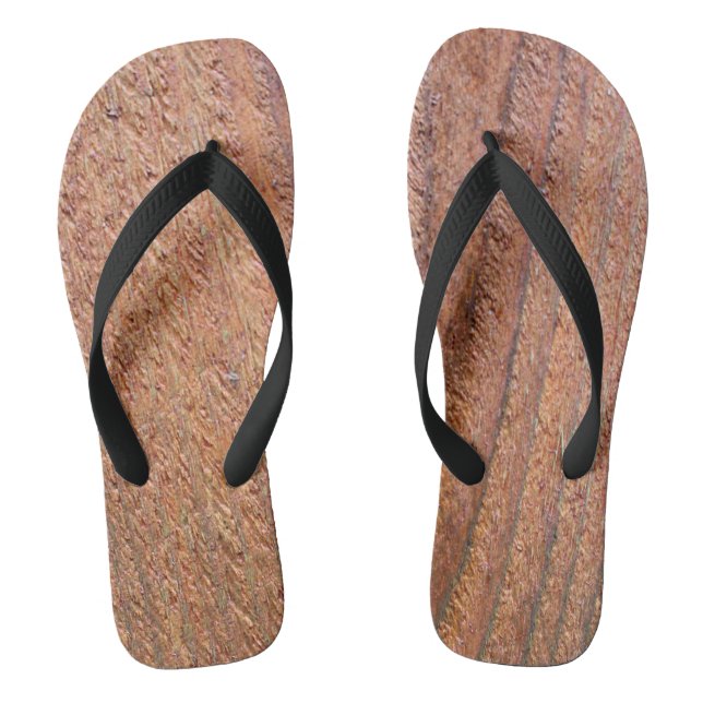 Wood Texture Jandals (Footbed)