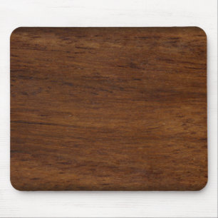 Wood Texture Rugged Construction Mouse Pad