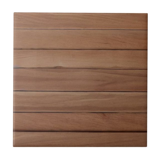 Wood thin planks ceramic tile (Front)