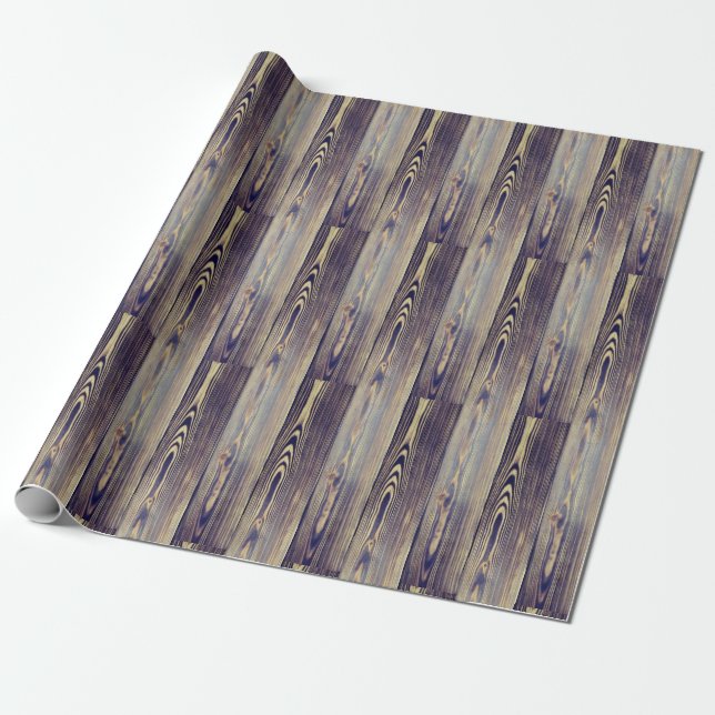 Wood Tile Wrapping Paper (Unrolled)