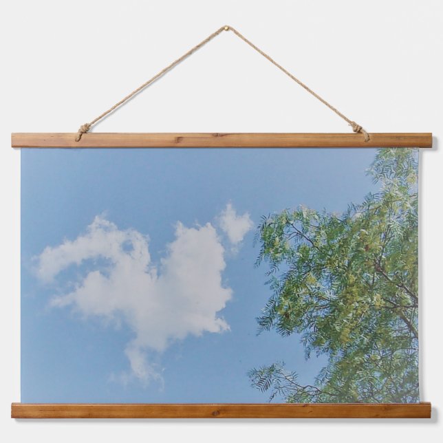 WOOD TOPPED TAPESTRY ART&DESIGN  (Front)