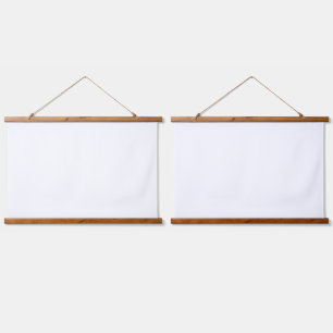 Wood Topped Wall Tapestry