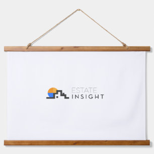 Wood Topped Wall Tapestry