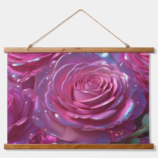 Wood Topped Wall Tapestry (Front)