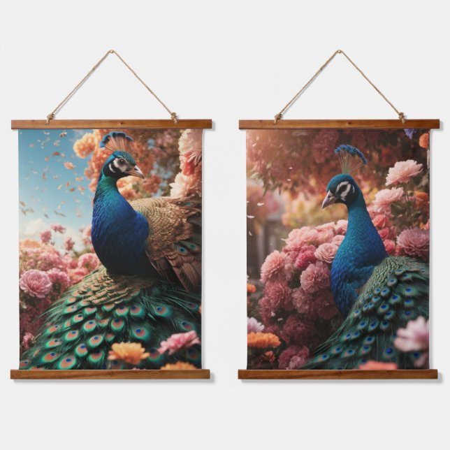 Wood Topped Wall Tapestry (Double)