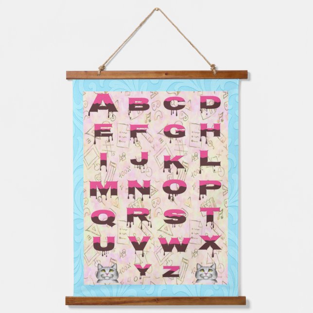 Wood Topped Wall Tapestry (Front)