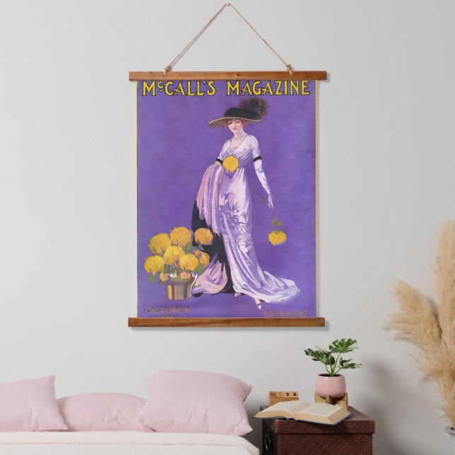 Wood Topped Wall Tapestry (Bedroom)