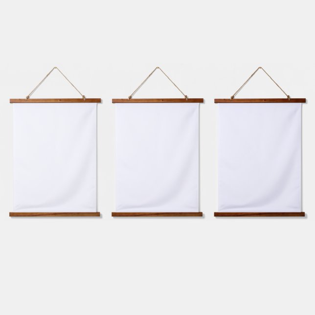 Wood Topped Wall Tapestry (Triple)