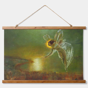 Wood Topped Wall Tapestry